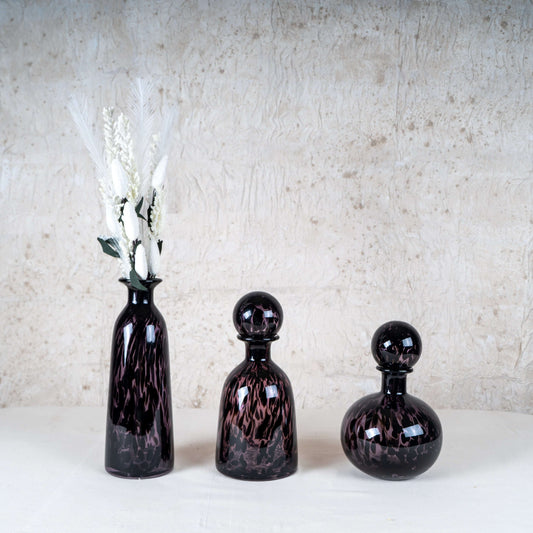 Amethyst Cloches - Set of 3