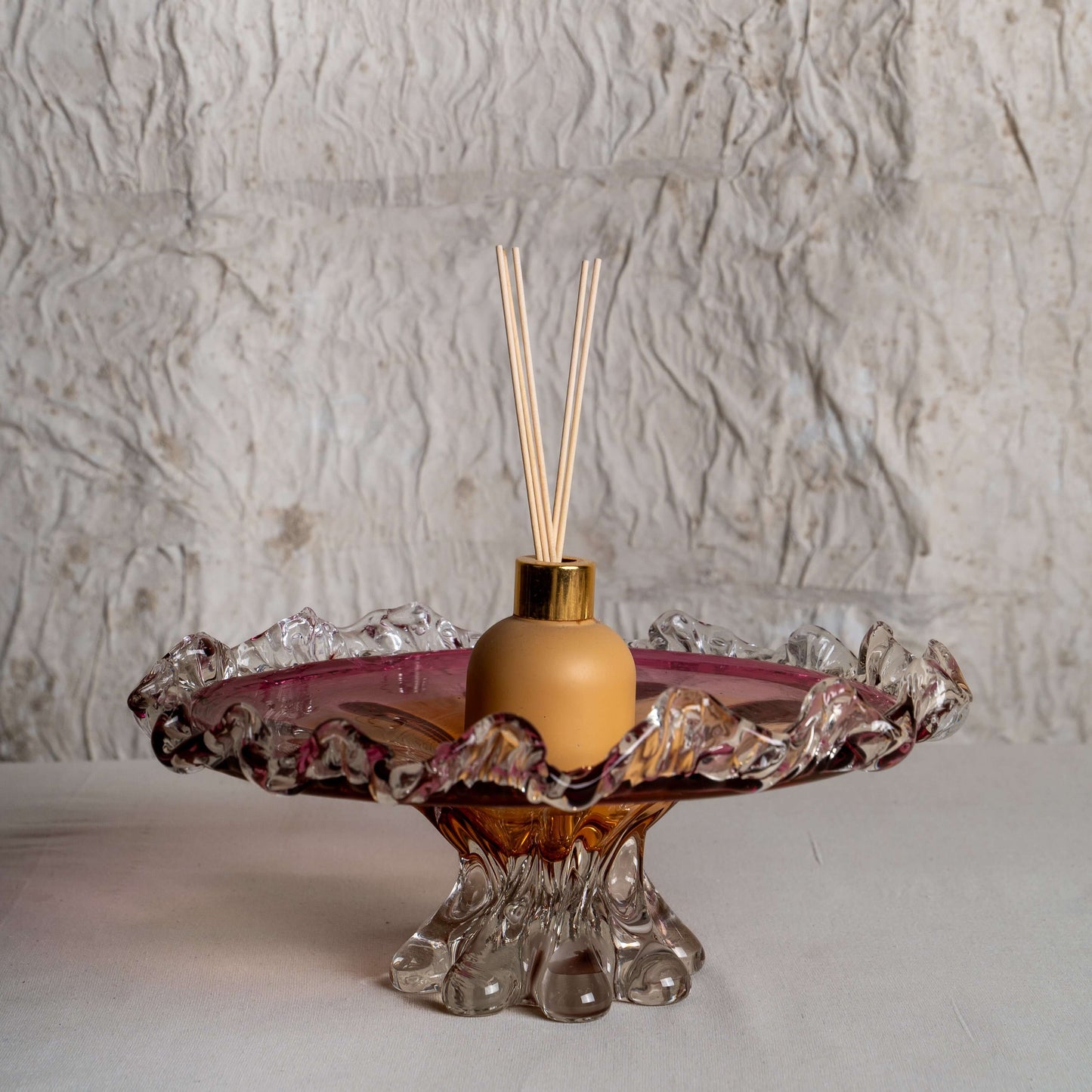 Mirru Glass Centerpiece Tray