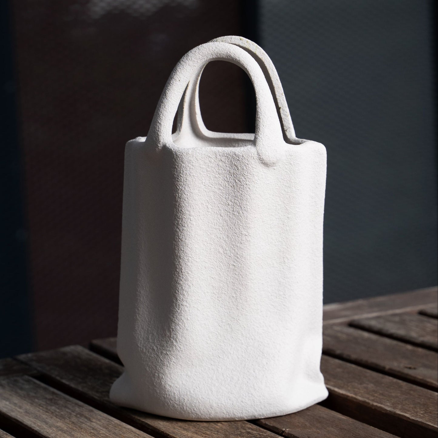 Valise Ceramic Bag Vase