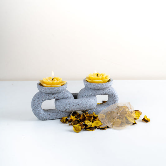 Ananta Dual Candle Holder