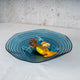 Arcora Ripple Wave Glass Centerpiece Tray