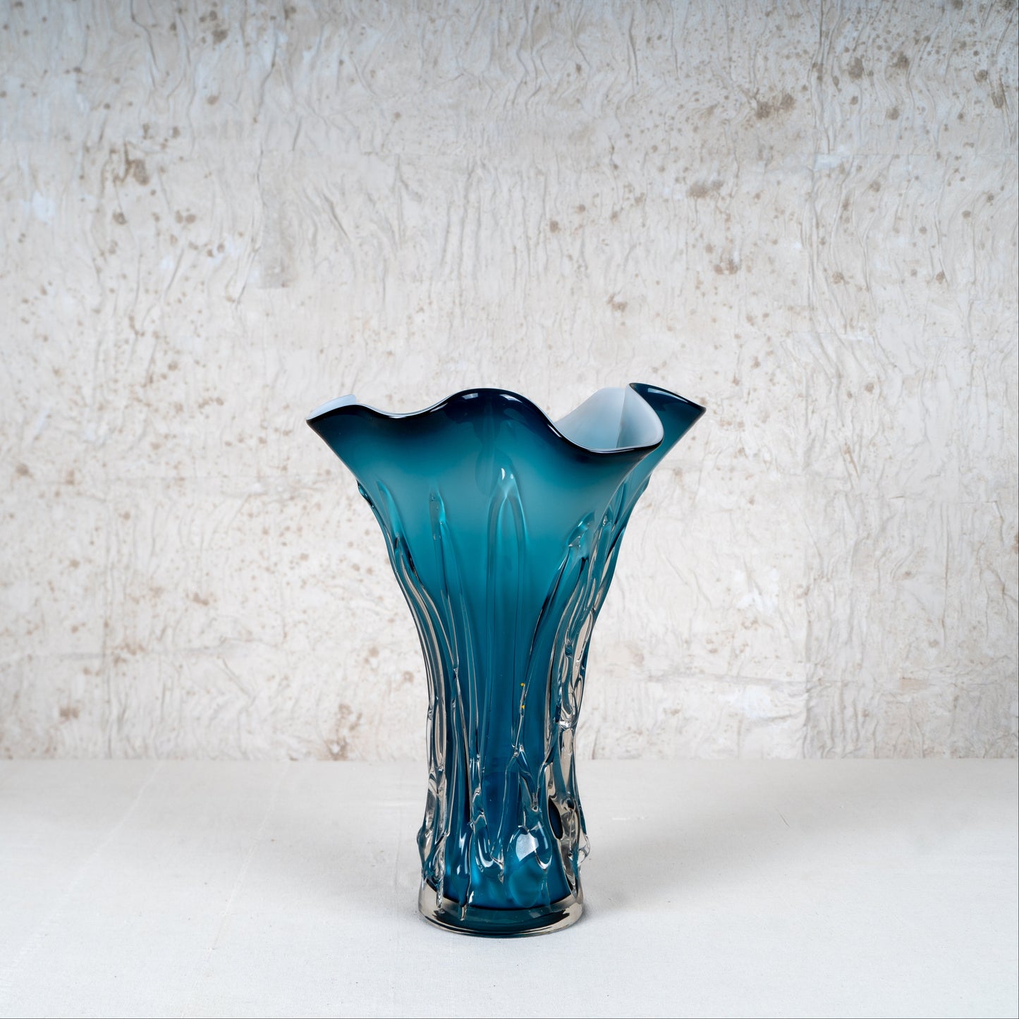 Ewer Sculptural Glass Vase