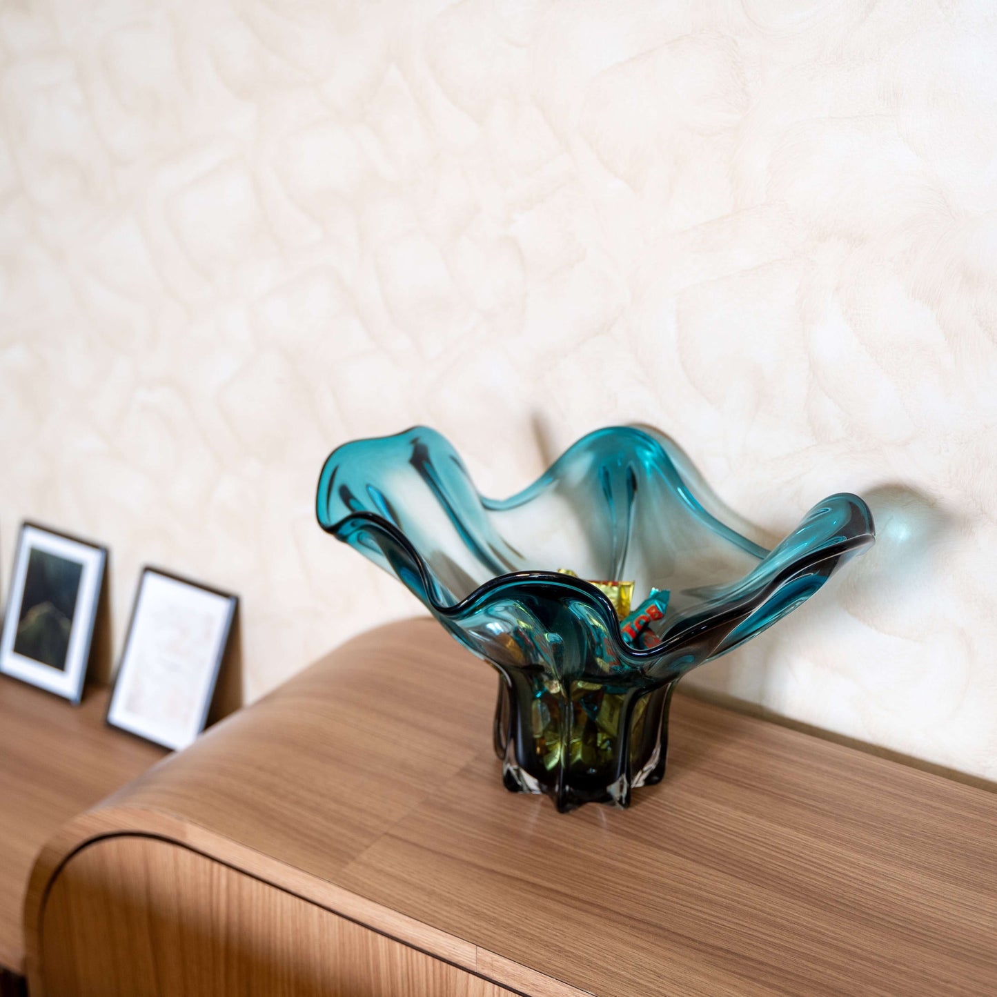 Marea Glass Centerpiece