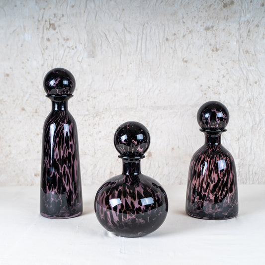 Amethyst Cloches - Set of 3