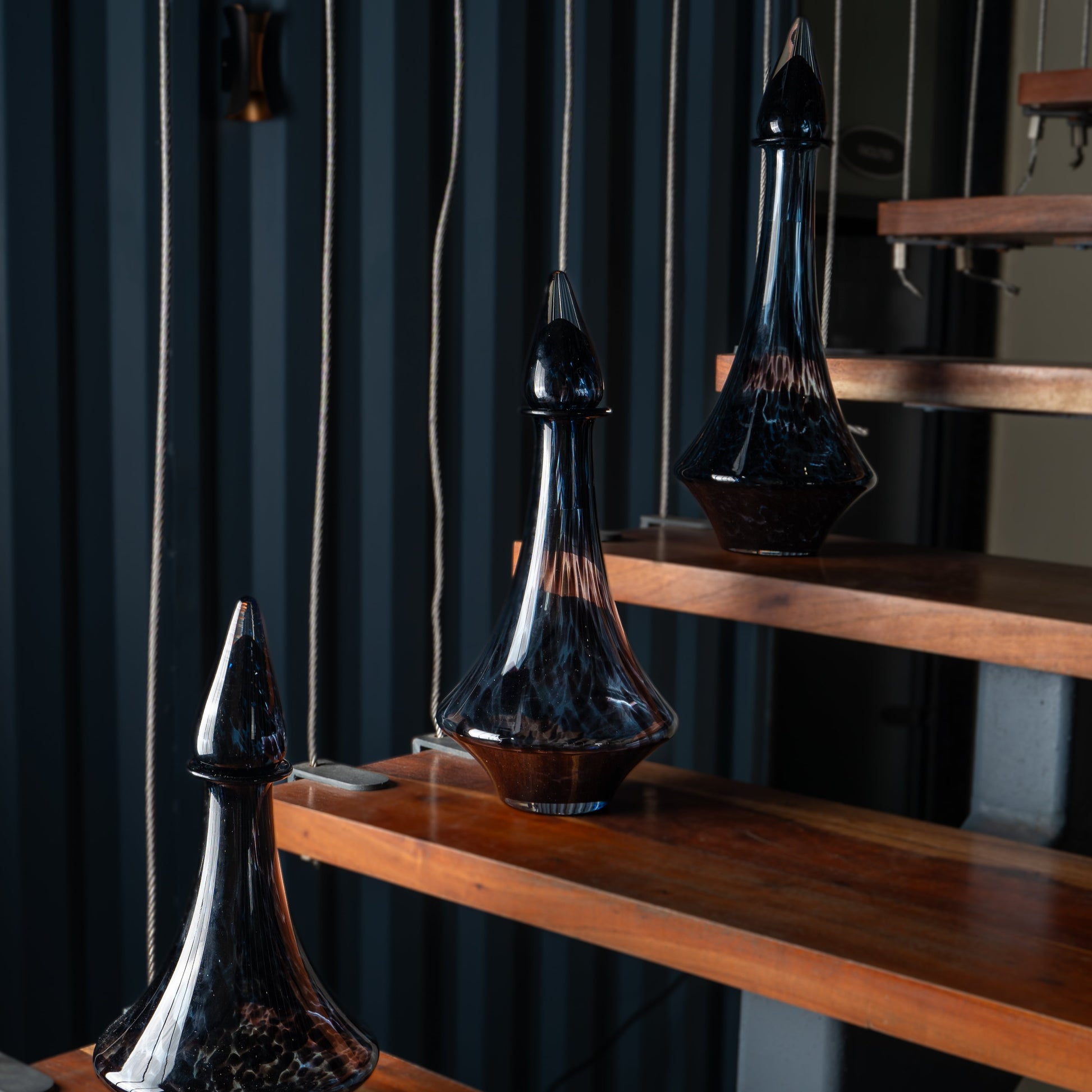 Maison Glass Decanter – Set of 3