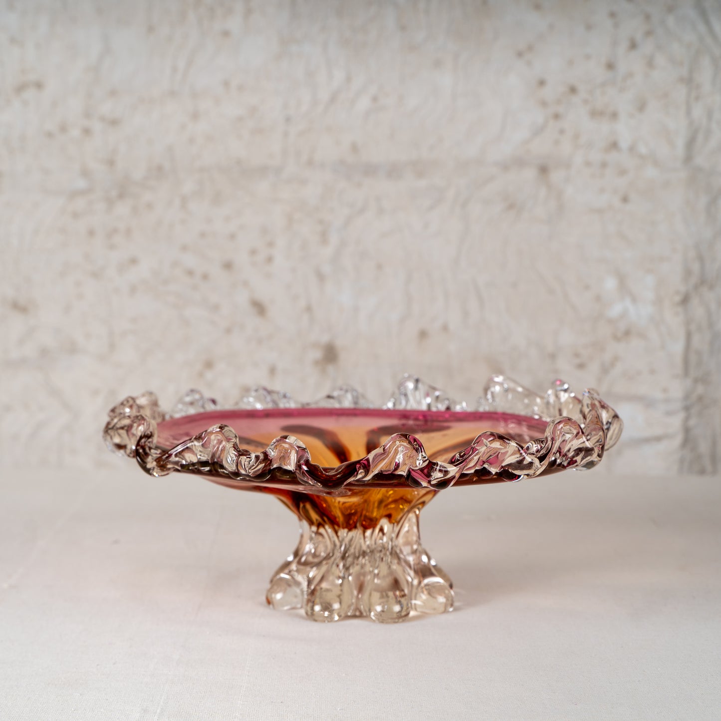  Mirru Glass Centerpiece Tray