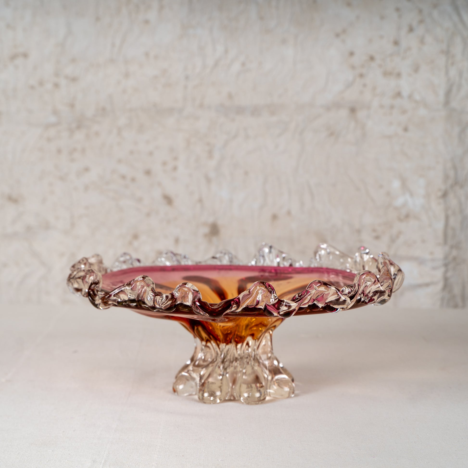  Mirru Glass Centerpiece Tray