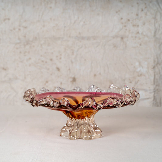  Mirru Glass Centerpiece Tray