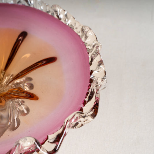  Mirru Glass Centerpiece Tray