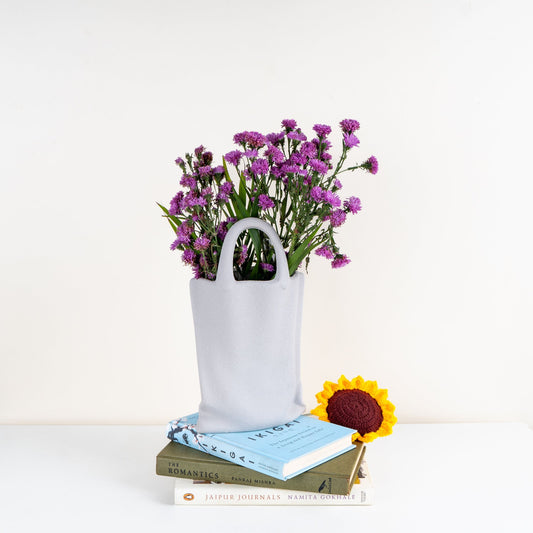 Valise Ceramic Bag Vase