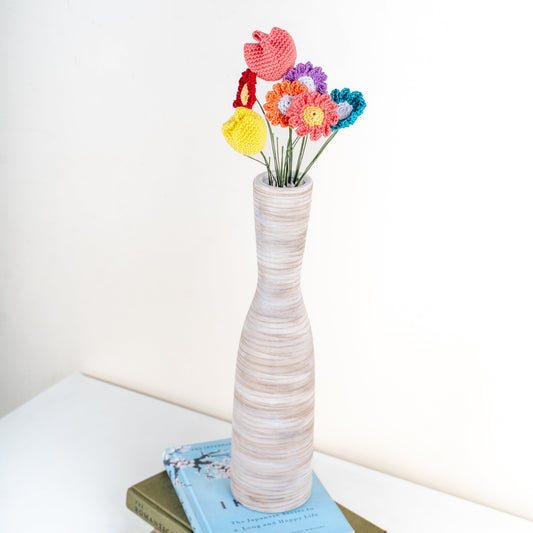 Whorl Whisper Ceramic Vase