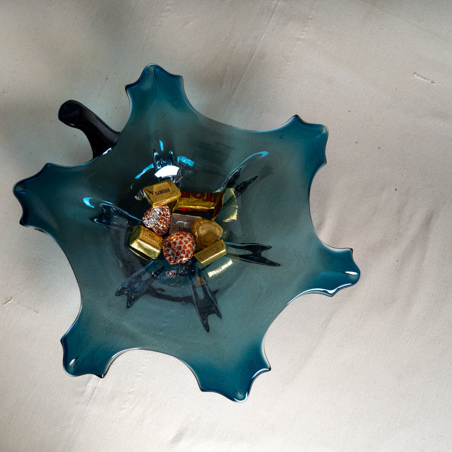 Ayla Glass Centerpiece Tray
