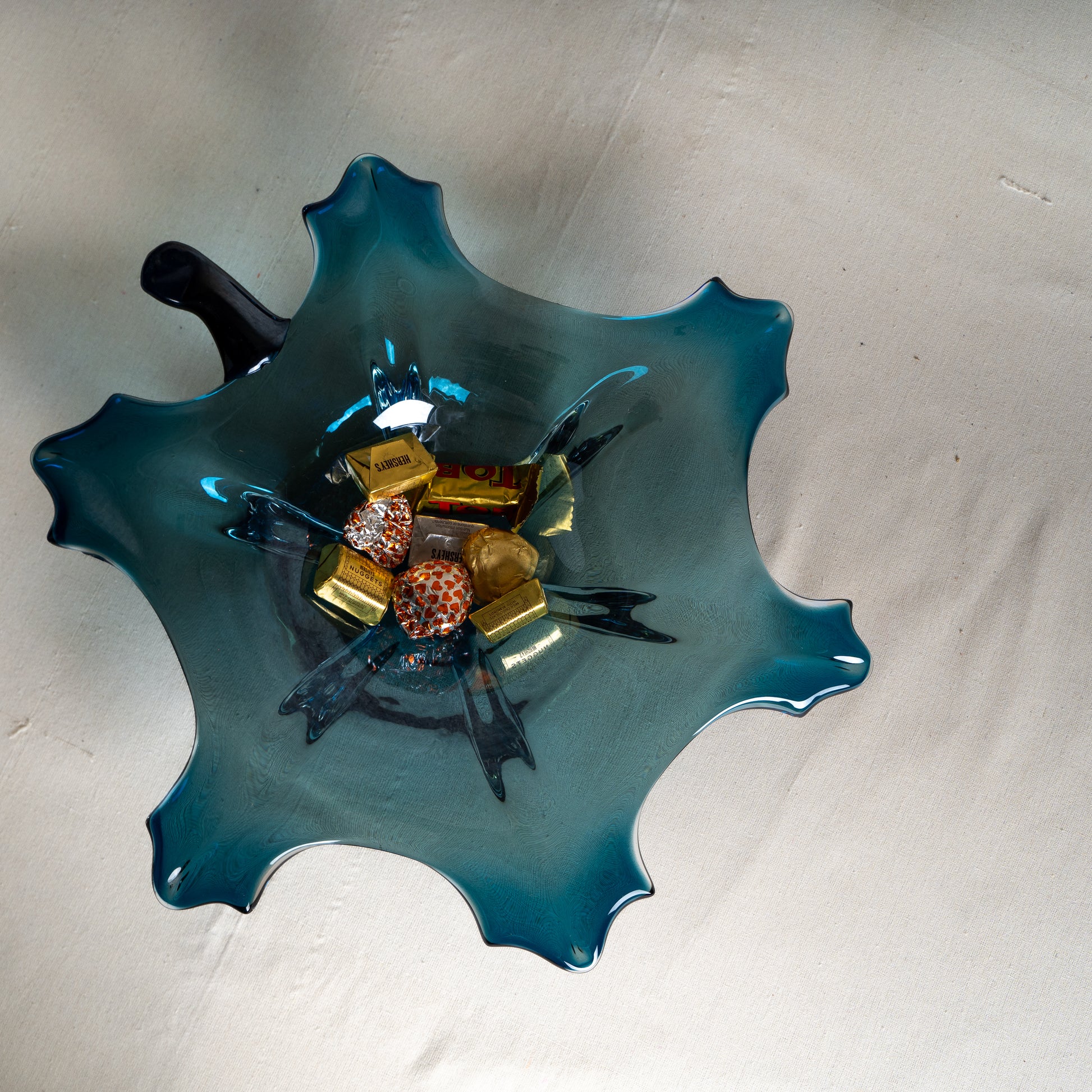 Ayla Glass Centerpiece Tray