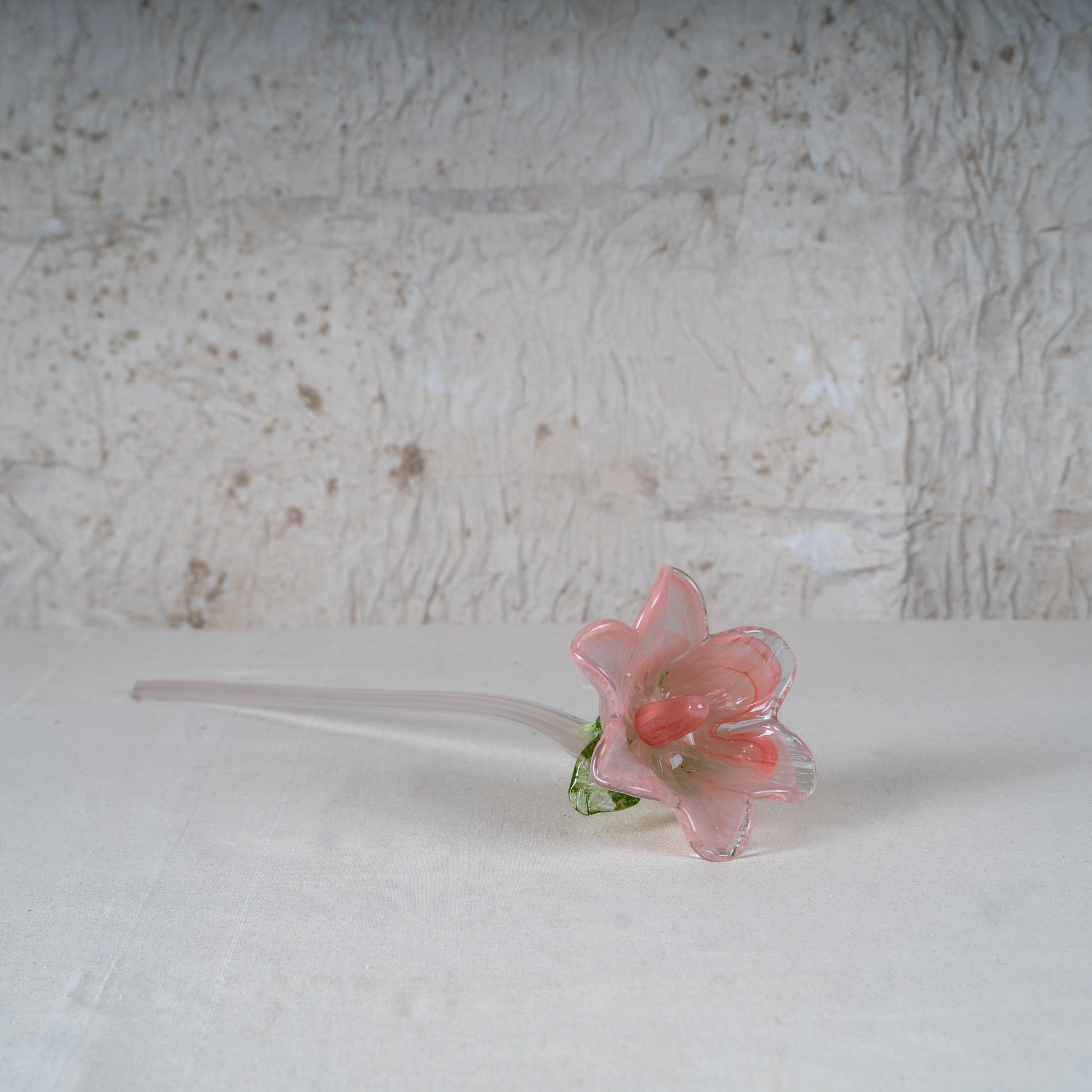 Bud Handblown Glass Flower