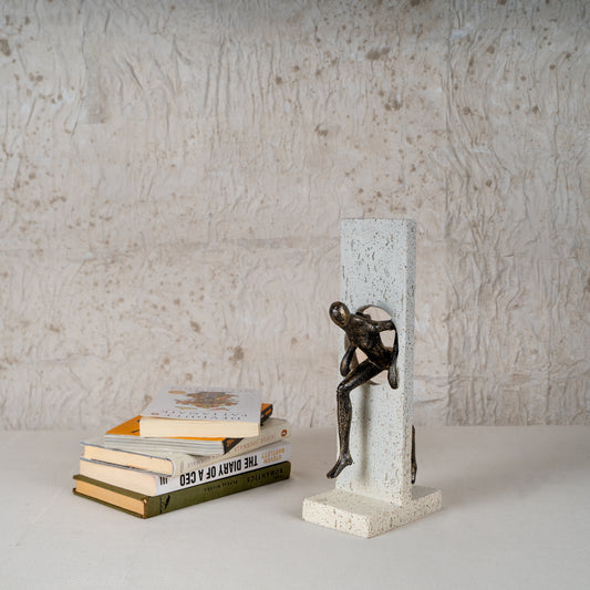Emergence Abstract Wall-Climber Sculpture