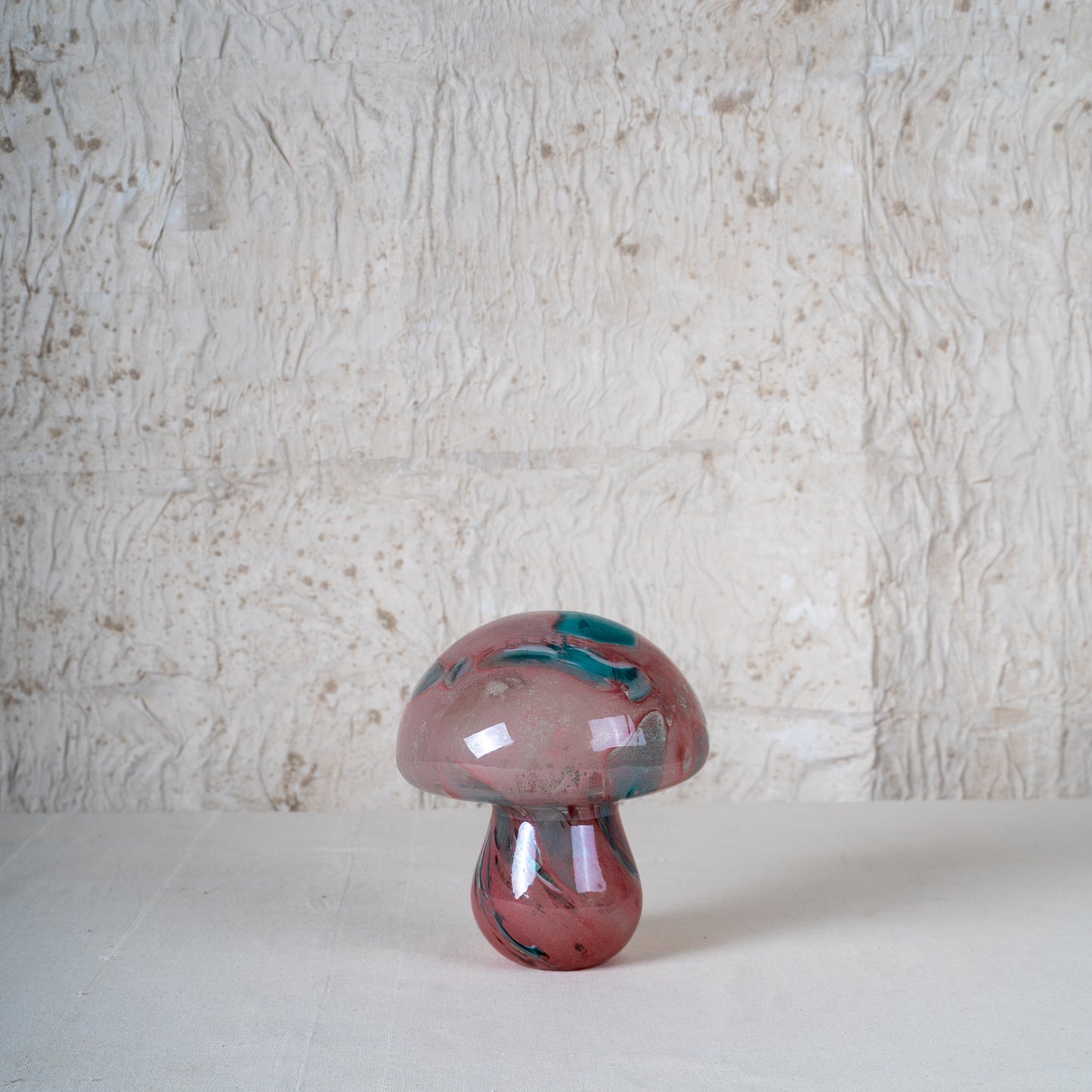Esaku Glass Mushroom Set - Set of 2