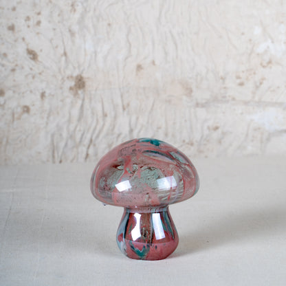 Esaku Glass Mushroom Set - Set of 2