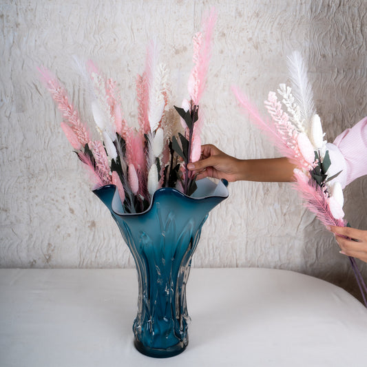 Ewer Sculptural Glass Vase