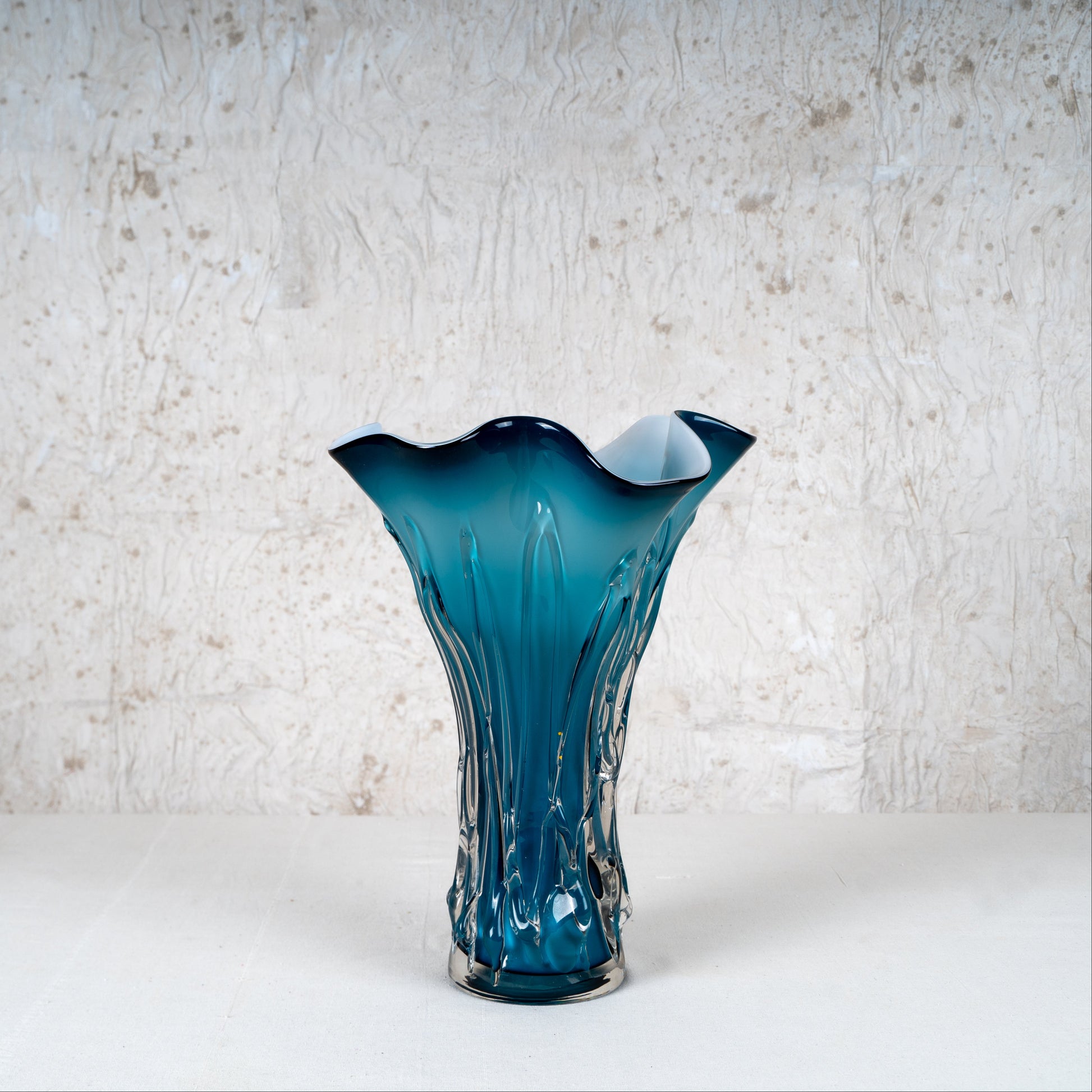 Ewer Sculptural Glass Vase