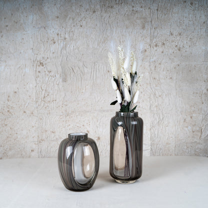 Haze Glass Vase Set - Set of 2